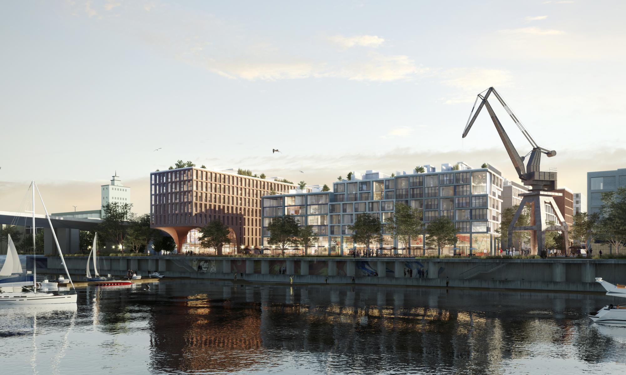 Замість занедбаної промзони: на Подолі з’явиться сучасний поліфункціональний район із виходом до Дніпра